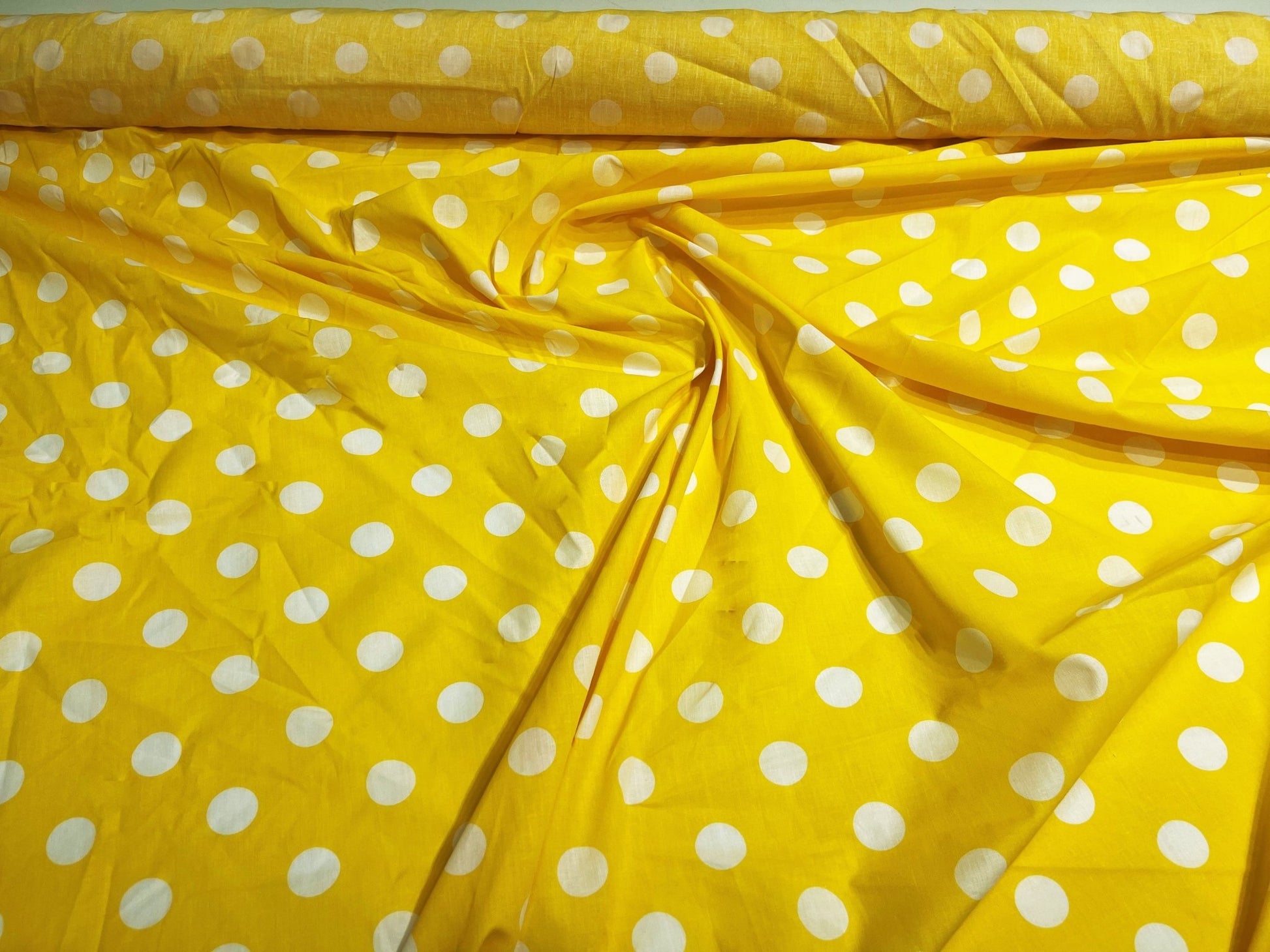 Poly Cotton Polka Dot Print| New Creations Fabric & Foam Inc. - New Creations Fabric & Foam Inc