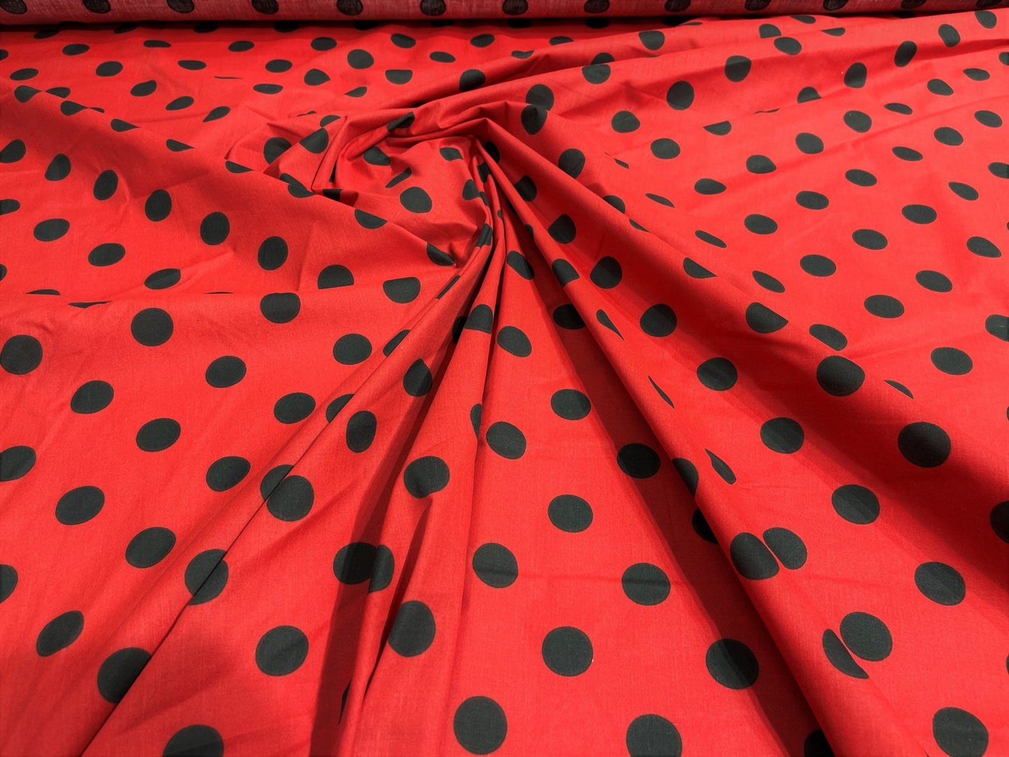 Poly Cotton Polka Dot Print| New Creations Fabric & Foam Inc. - New Creations Fabric & Foam Inc