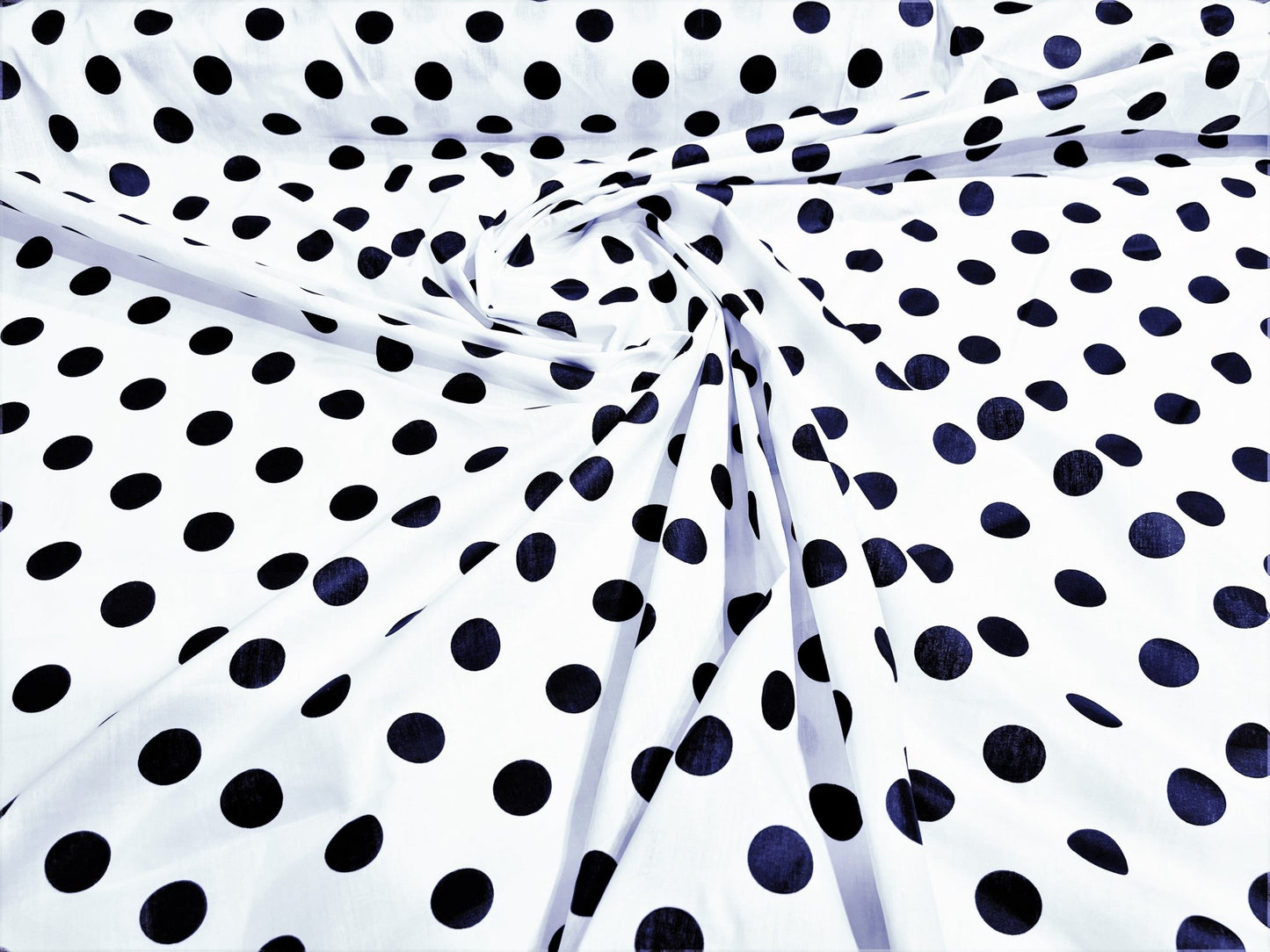 Poly Cotton Polka Dot Print| New Creations Fabric & Foam Inc. - New Creations Fabric & Foam Inc