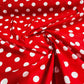 Poly Cotton Polka Dot Print| New Creations Fabric & Foam Inc. - New Creations Fabric & Foam Inc