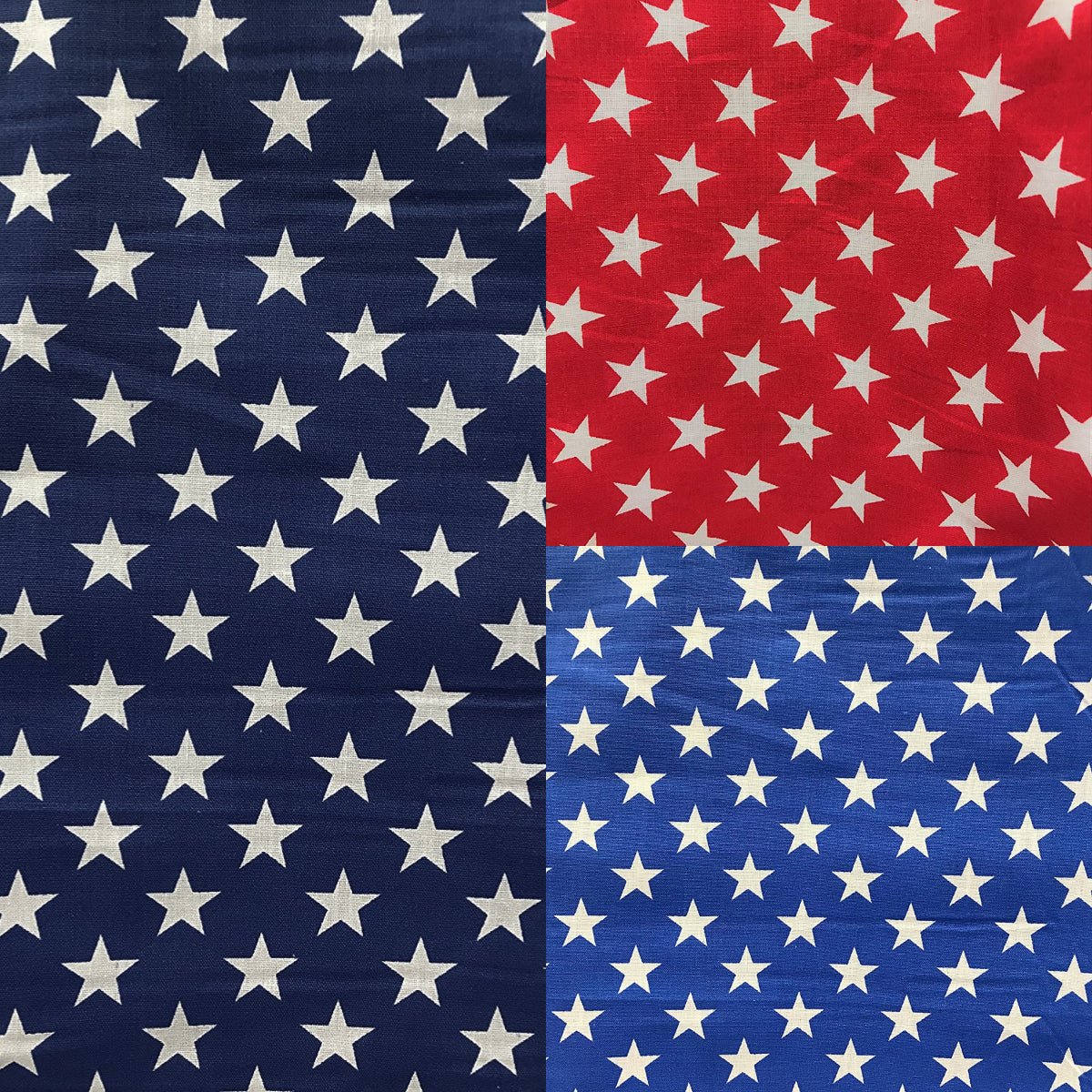 Poly Cotton Star Print| New Creations Fabric & Foam Inc. - New Creations Fabric & Foam Inc