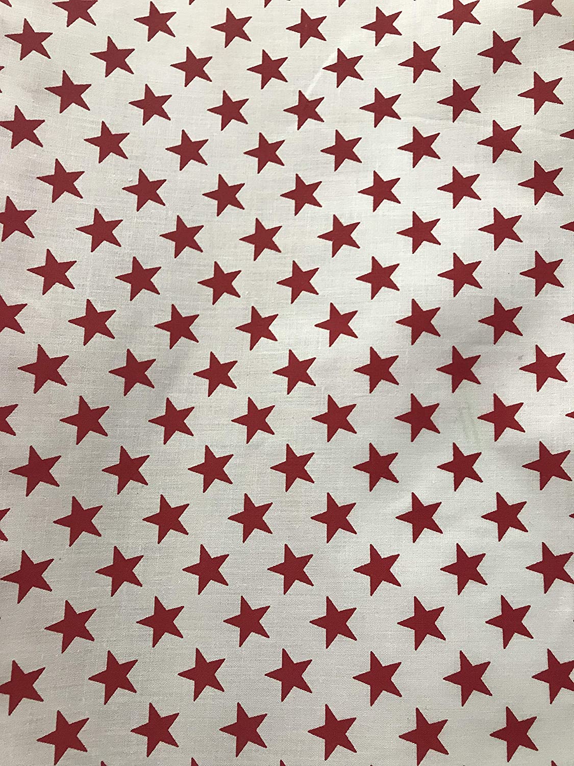 Poly Cotton Star Print| New Creations Fabric & Foam Inc. - New Creations Fabric & Foam Inc
