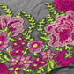 Roses Multi Color Floral Design Embroider On Mesh Lace Fabric| New Creations Fabric & Foam Inc.