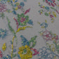 Multi Color Roses Glitter Design On A Mesh Lace Fabric| New Creations Fabric & Foam Inc