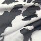 Cow Print Stretch Power Mesh Fabric 58” Wide – Sheer 4 Way Stretch Animal Print Mesh Fabric by the Yard for Dresses, Dancewear, Lingerie & Costumes