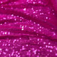 Chain Iridescent Shiny Sequins 54” Wide | 4 way stretch mesh fabric -prom.