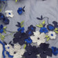 Multi Color 3d floral Daisy Design Embroider Lace 54" Wide| New Creations Fabric & Foam Inc.