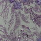 3D Floral Big Glitter Damask Design On A Mesh Lace 54" Wide| New Creations Fabric & Foam Inc.