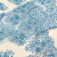 Princess Beaded Damask Lace On Mesh| 54" Wide| Wedding Fabric| Prom. - New Creations Fabric & Foam Inc