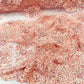 Princess Beaded Damask Lace On Mesh| 54" Wide| Wedding Fabric| Prom. - New Creations Fabric & Foam Inc