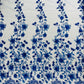 Princess Glitter 3d floral design fabric lace| New Creations Fabric & Foam Inc. - New Creations Fabric & Foam Inc
