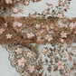 Princess Glitter 3d floral design fabric lace| New Creations Fabric & Foam Inc. - New Creations Fabric & Foam Inc