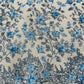 Princess Glitter 3d floral design fabric lace| New Creations Fabric & Foam Inc. - New Creations Fabric & Foam Inc