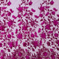 Princess Glitter 3d floral design fabric lace| New Creations Fabric & Foam Inc. - New Creations Fabric & Foam Inc