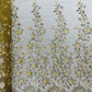 Princess Glitter 3d floral design fabric lace| New Creations Fabric & Foam Inc. - New Creations Fabric & Foam Inc