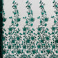 Princess Glitter 3d floral design fabric lace| New Creations Fabric & Foam Inc. - New Creations Fabric & Foam Inc