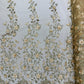 Princess Glitter 3d floral design fabric lace| New Creations Fabric & Foam Inc. - New Creations Fabric & Foam Inc