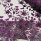 Princess Glitter 3d floral design fabric lace| New Creations Fabric & Foam Inc. - New Creations Fabric & Foam Inc