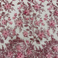 Princess Glitter 3d floral design fabric lace| New Creations Fabric & Foam Inc. - New Creations Fabric & Foam Inc