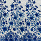 Princess Glitter 3d floral design fabric lace| New Creations Fabric & Foam Inc. - New Creations Fabric & Foam Inc