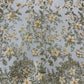 Princess Glitter 3d floral design fabric lace| New Creations Fabric & Foam Inc. - New Creations Fabric & Foam Inc