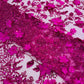 Princess Glitter 3d floral design fabric lace| New Creations Fabric & Foam Inc. - New Creations Fabric & Foam Inc