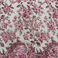 Princess Glitter 3d floral design fabric lace| New Creations Fabric & Foam Inc. - New Creations Fabric & Foam Inc