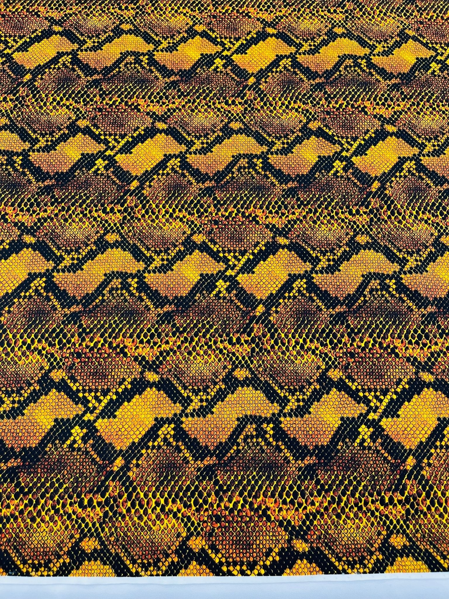 Python Snake Print 58” Wide| New Creations Fabric & Foam Inc. - New Creations Fabric & Foam Inc