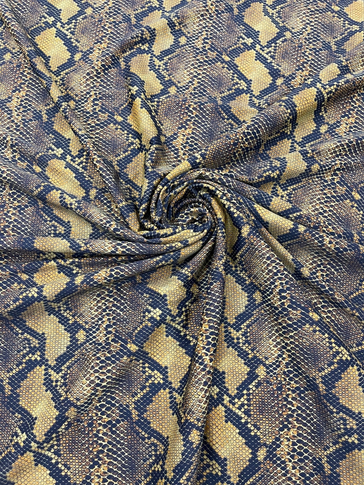 Python Snake Print 58” Wide| New Creations Fabric & Foam Inc. - New Creations Fabric & Foam Inc