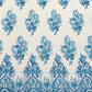 Queen Beaded Damask Lace On Mesh| 54" Wide| Wedding Fabric| Prom. - New Creations Fabric & Foam Inc