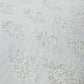 Queen Beaded Damask Lace On Mesh| 54" Wide| Wedding Fabric| Prom. - New Creations Fabric & Foam Inc
