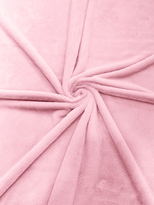 Rabbit Plush Minky Faux Fur Fabric/58" Wide. (By The Yard) - New Creations Fabric & Foam Inc