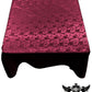 Rectangular Tablecloth Roses Jacquard Satin Seamless. (60 Inches x 144 Inches) - New Creations Fabric & Foam Inc