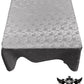 Rectangular Tablecloth Roses Jacquard Satin Seamless. (60 Inches x 144 Inches) - New Creations Fabric & Foam Inc