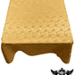Rectangular Tablecloth Roses Jacquard Satin Seamless. (60 Inches x 144 Inches) - New Creations Fabric & Foam Inc