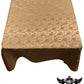 Rectangular Tablecloth Roses Jacquard Satin Seamless. (60 Inches x 144 Inches) - New Creations Fabric & Foam Inc