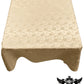 Rectangular Tablecloth Roses Jacquard Satin Seamless. (60 Inches x 144 Inches) - New Creations Fabric & Foam Inc