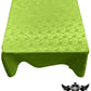 Rectangular Tablecloth Roses Jacquard Satin Seamless. (60 Inches x 144 Inches) - New Creations Fabric & Foam Inc