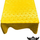 Rectangular Tablecloth Roses Jacquard Satin Seamless. (60 Inches x 144 Inches) - New Creations Fabric & Foam Inc