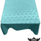 Rectangular Tablecloth Roses Jacquard Satin Seamless. (60 Inches x 144 Inches) - New Creations Fabric & Foam Inc