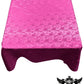Rectangular Tablecloth Roses Jacquard Satin Seamless. (60 Inches x 144 Inches) - New Creations Fabric & Foam Inc