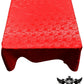 Rectangular Tablecloth Roses Jacquard Satin Seamless. (60 Inches x 144 Inches) - New Creations Fabric & Foam Inc