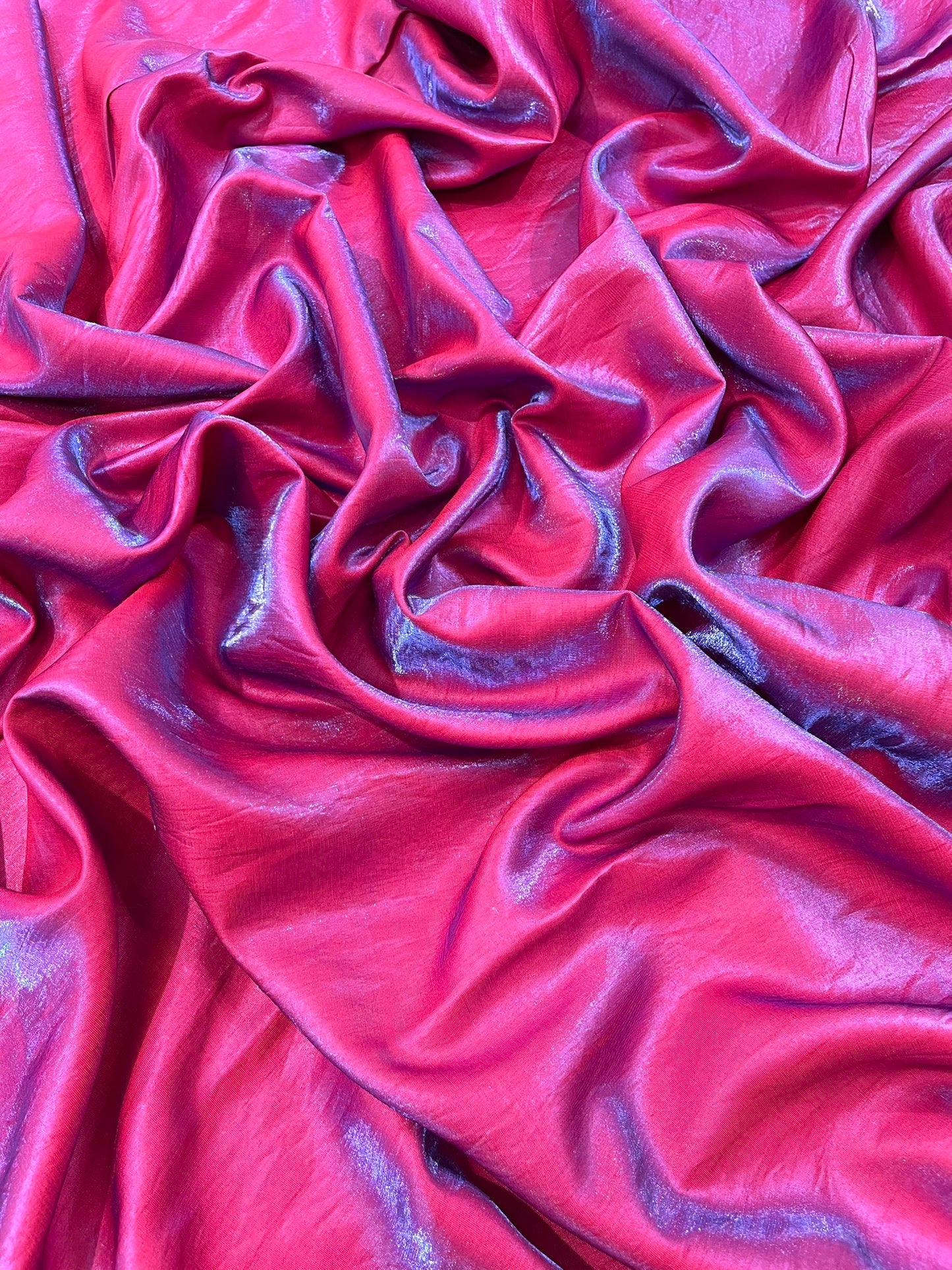 Liquid Iridescent Dupioni Fabric 58" Wide| Costume, Dressmaking, Flowing Lightweight Material