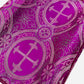 Religious Brocade Runner Tablecloth | Liturgical Fabric | Runner Ecclesiastical Jacquard | Church | Vestment - Cross Brocade. - New Creations Fabric & Foam Inc