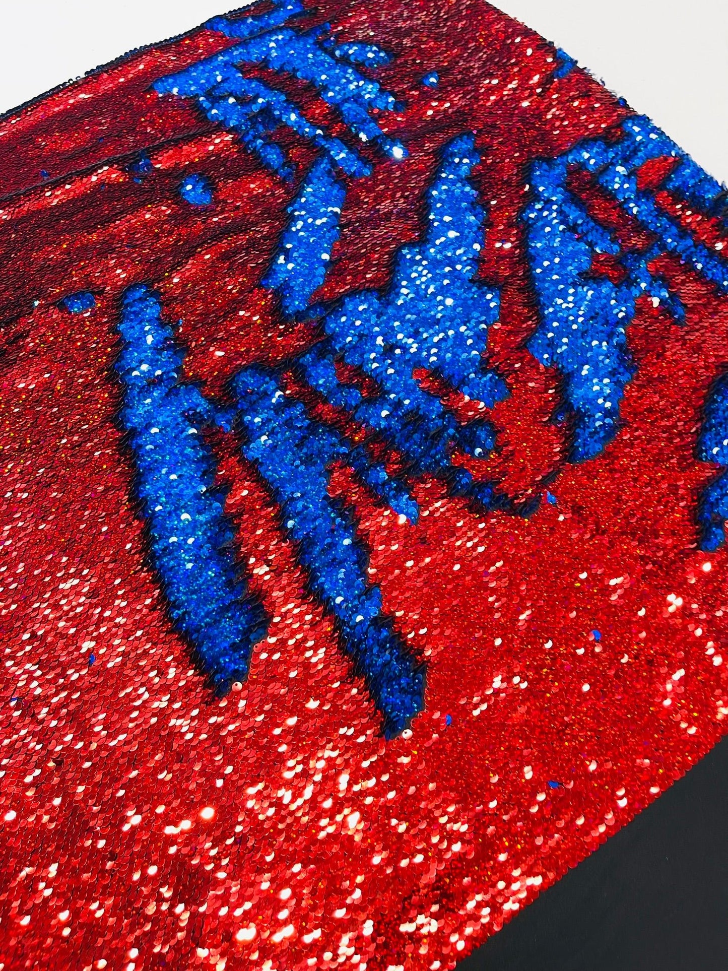 Reversible Color Changing Sequin Fabric| 54" Wide| Stretch Polyester Spandex. - New Creations Fabric & Foam Inc