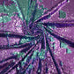 Reversible Color Changing Sequin Fabric| 54" Wide| Stretch Polyester Spandex. - New Creations Fabric & Foam Inc