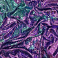 Reversible Color Changing Sequin Fabric| 54" Wide| Stretch Polyester Spandex. - New Creations Fabric & Foam Inc