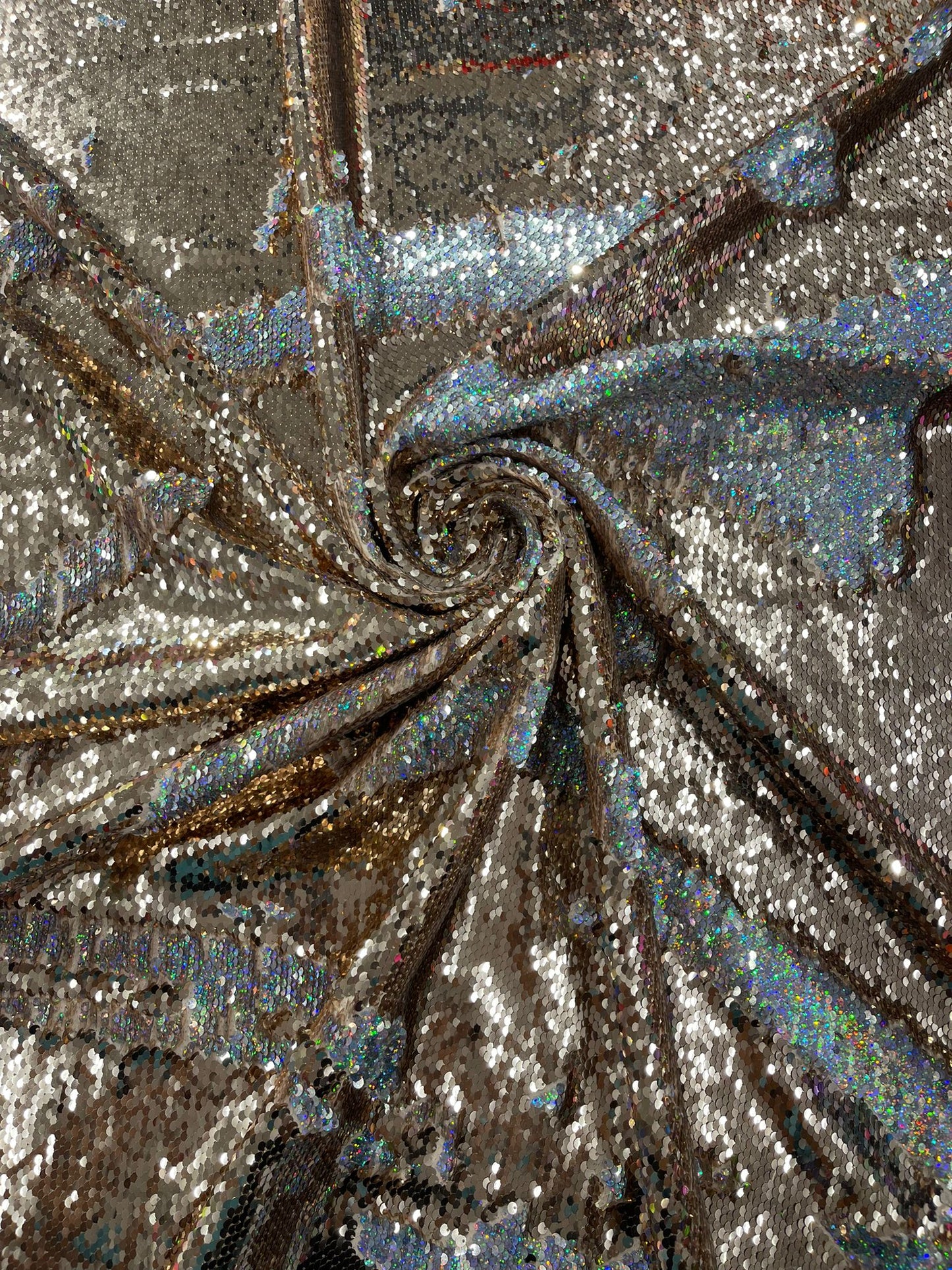 Reversible Flip Sequin fabric 54” Wide| New Creations Fabric & Foam Inc. - New Creations Fabric & Foam Inc