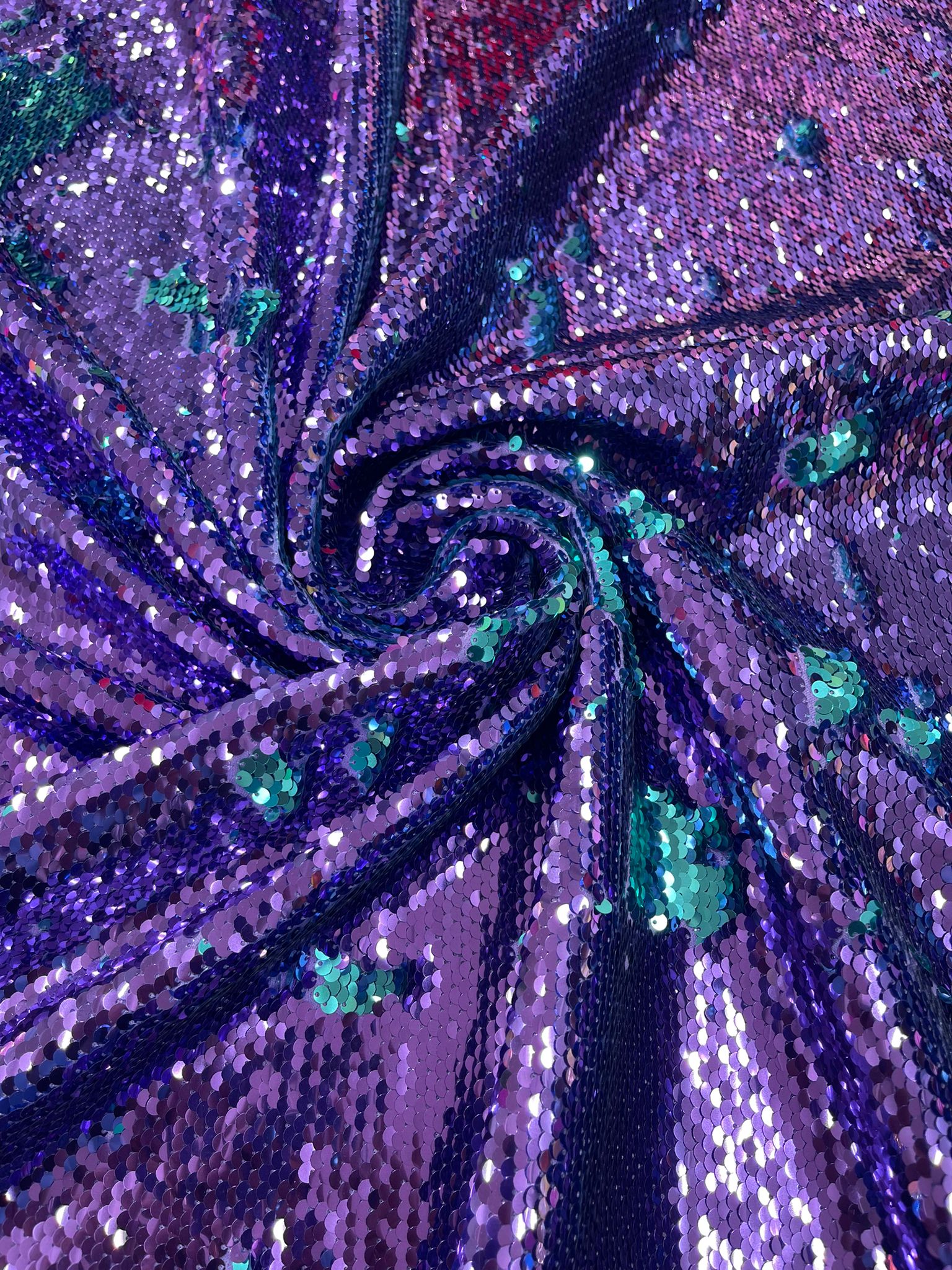 Reversible Flip Sequin fabric 54” Wide| New Creations Fabric & Foam Inc. - New Creations Fabric & Foam Inc
