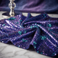 Reversible Flip Sequin Fabric by the Yard 54” Wide – Mermaid Iridescent Color Changing Sequin Stretch Fabric for Dresses, Costumes, Pillows & Decor - New Creations Fabric & Foam Inc